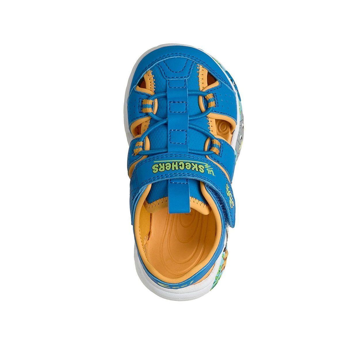 Sandalias Skechers Infant Play Scene Splash Niño Azul-1