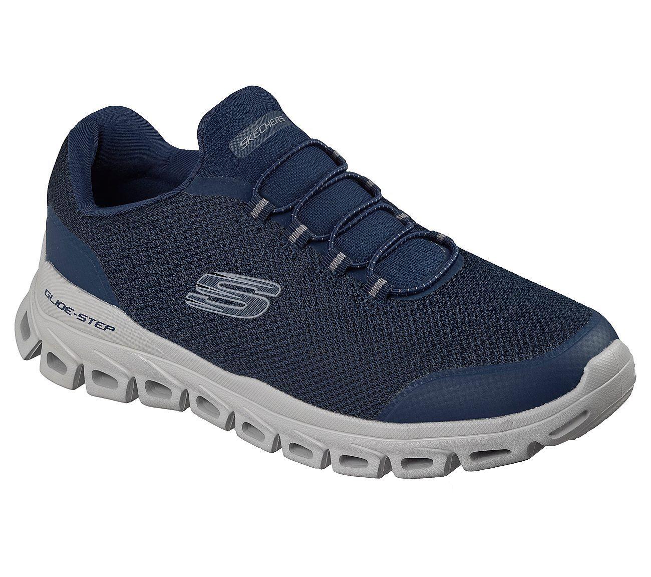 Zapatillas Skechers Hombre Slip-Ins Glide-Step Noltek Azul-4