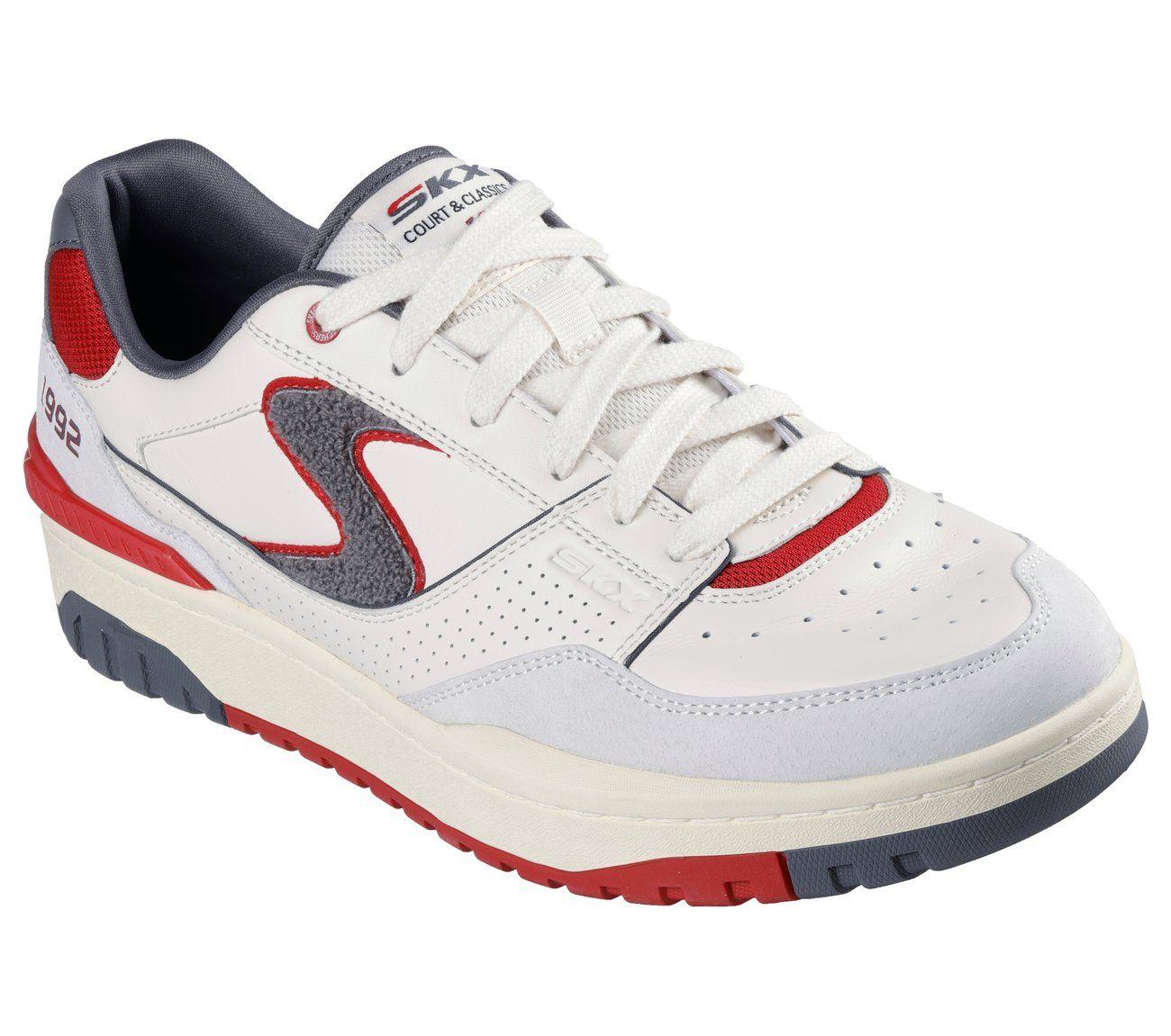 Zapatillas Hombre S-1992 Blanco Gris Skechers-3