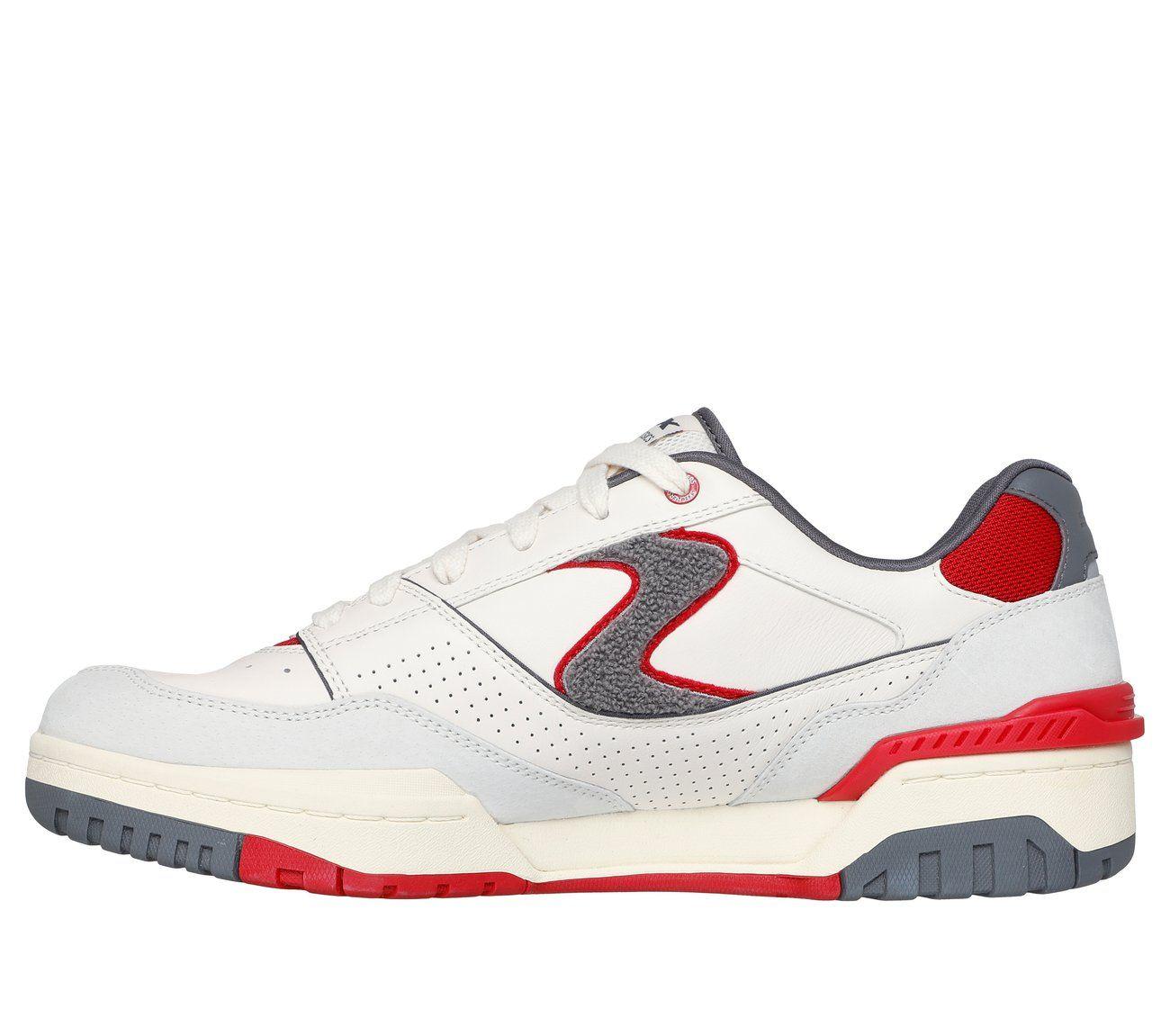 Zapatillas Hombre S-1992 Blanco Gris Skechers-4