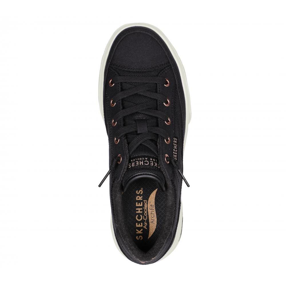 Zapatilla Mujer Arch Fit Arcade Meet-Ya-There Negro Skechers-2