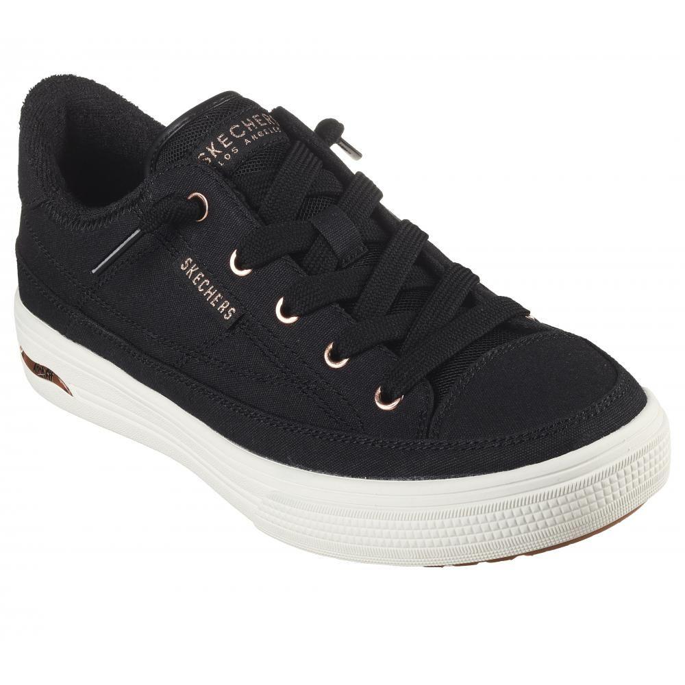 Zapatilla Mujer Arch Fit Arcade Meet-Ya-There Negro Skechers-5