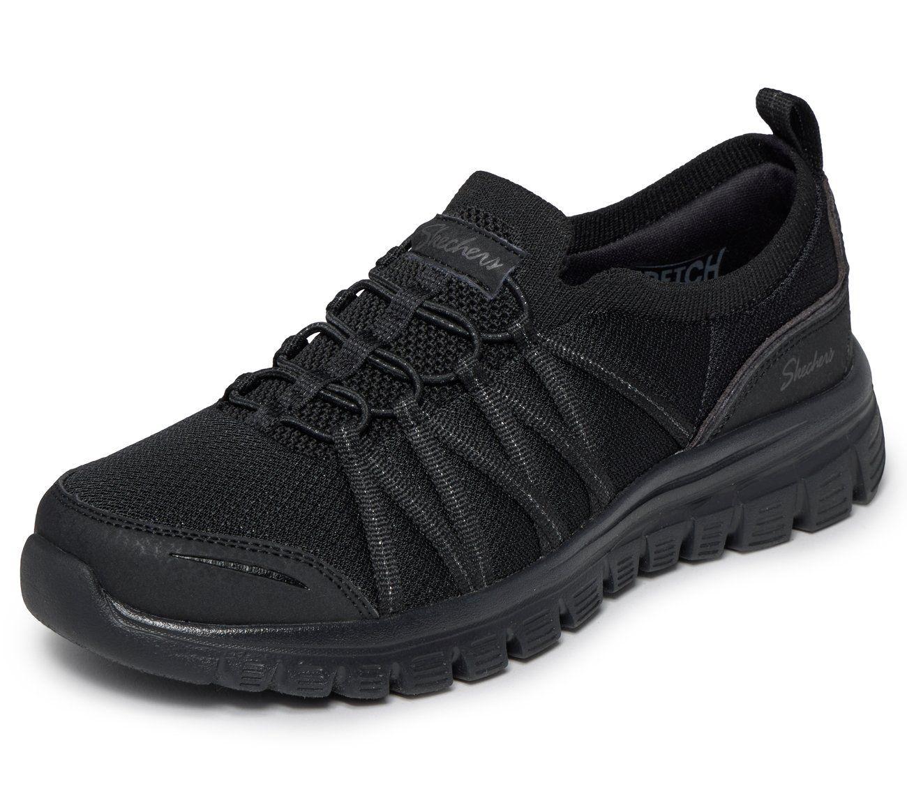 Zapatillas Mujer Graceful Purecrush Negro Skechers-4