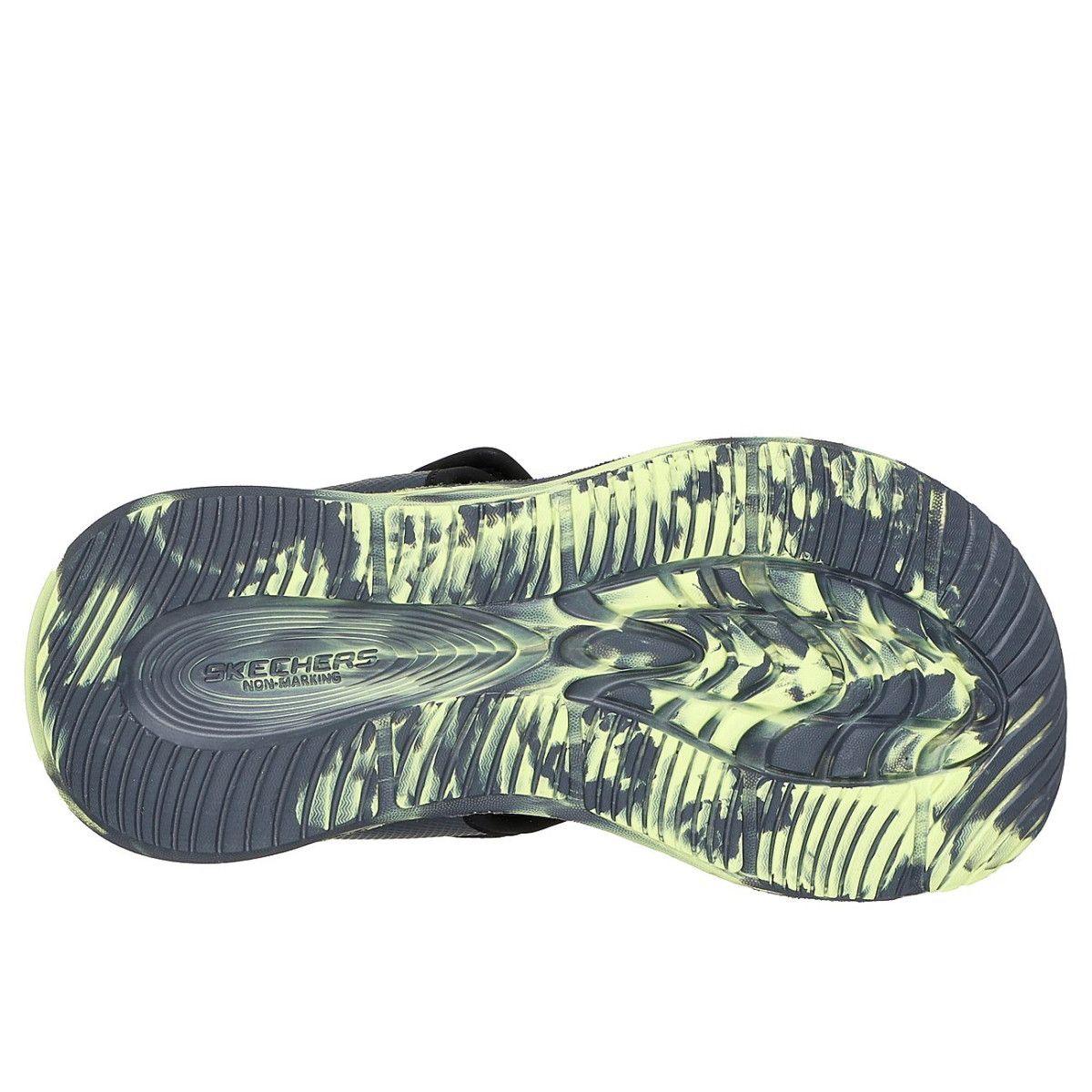 Sandalias Niño Sola Glow Gris LCC Skechers-2