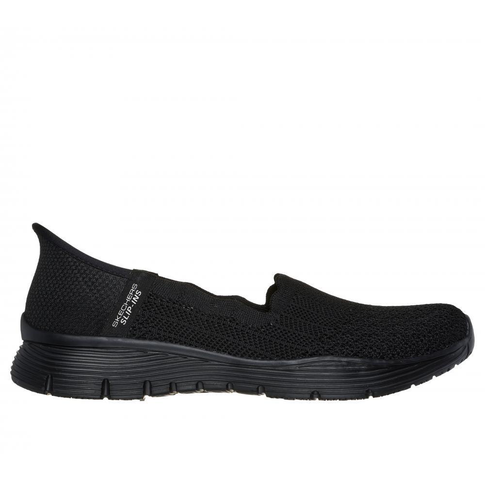Zapatilla Mujer Skechers Slip-ins: Seager Negro-0