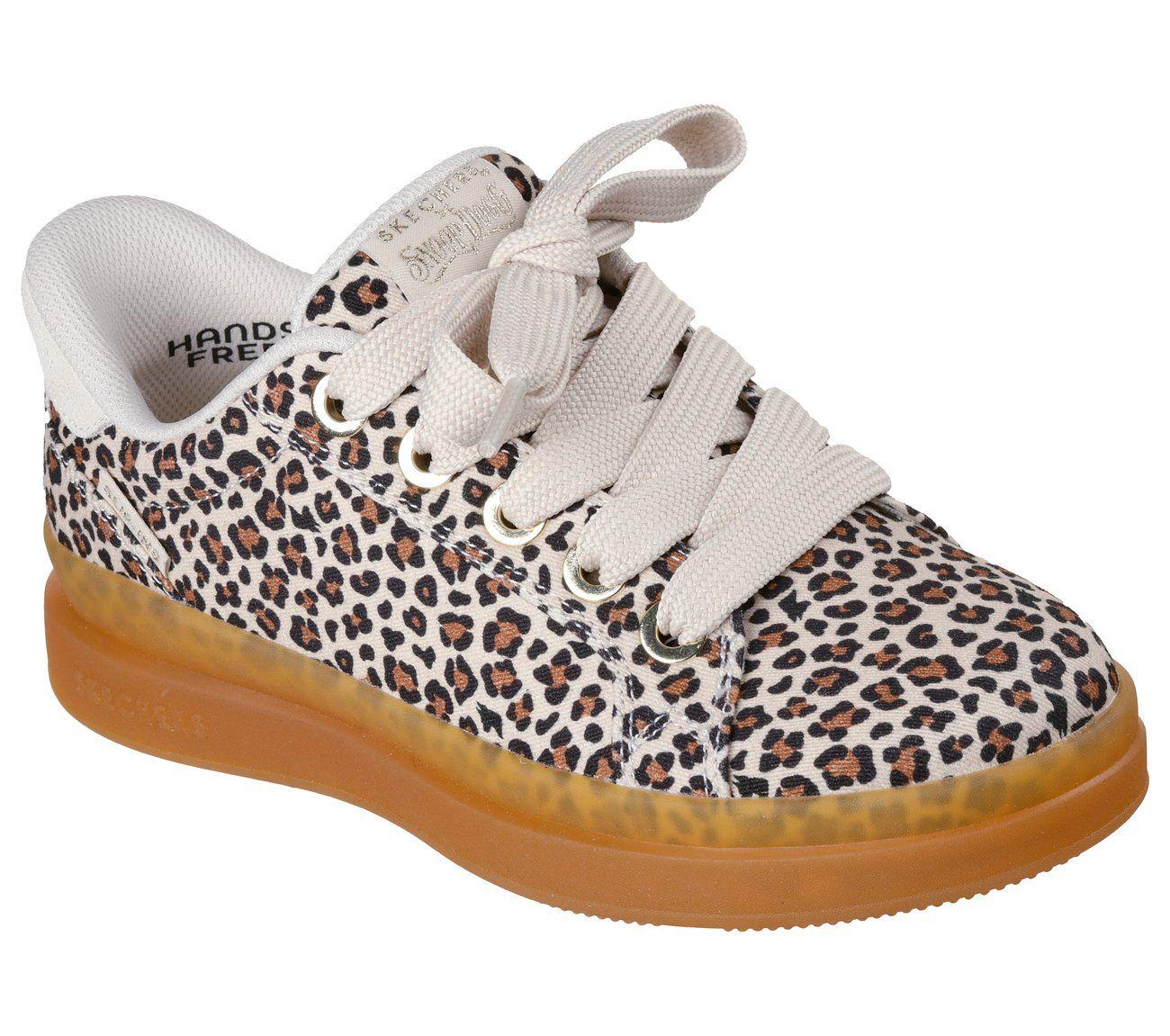 Zapatillas Mujer Slip-ins Courtside N-Girlz Beige Skechers-3