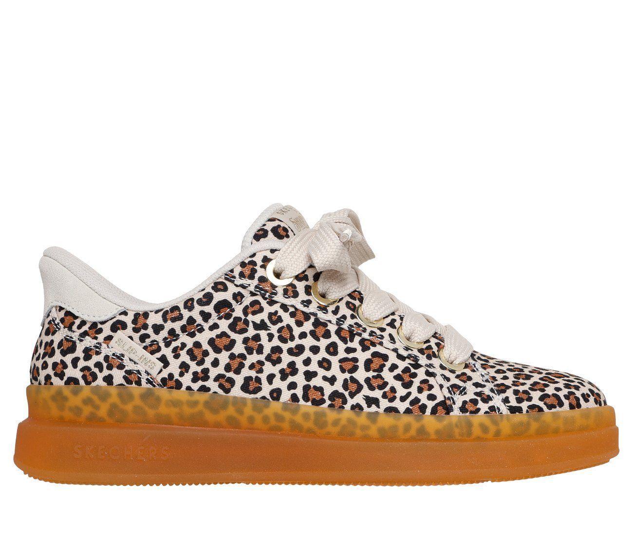Zapatillas Mujer Slip-ins Courtside N-Girlz Beige Skechers-0