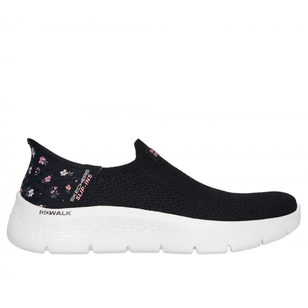 Zapatilla Mujer Go Walk Flex Sunset Rose Negro Skechers-0