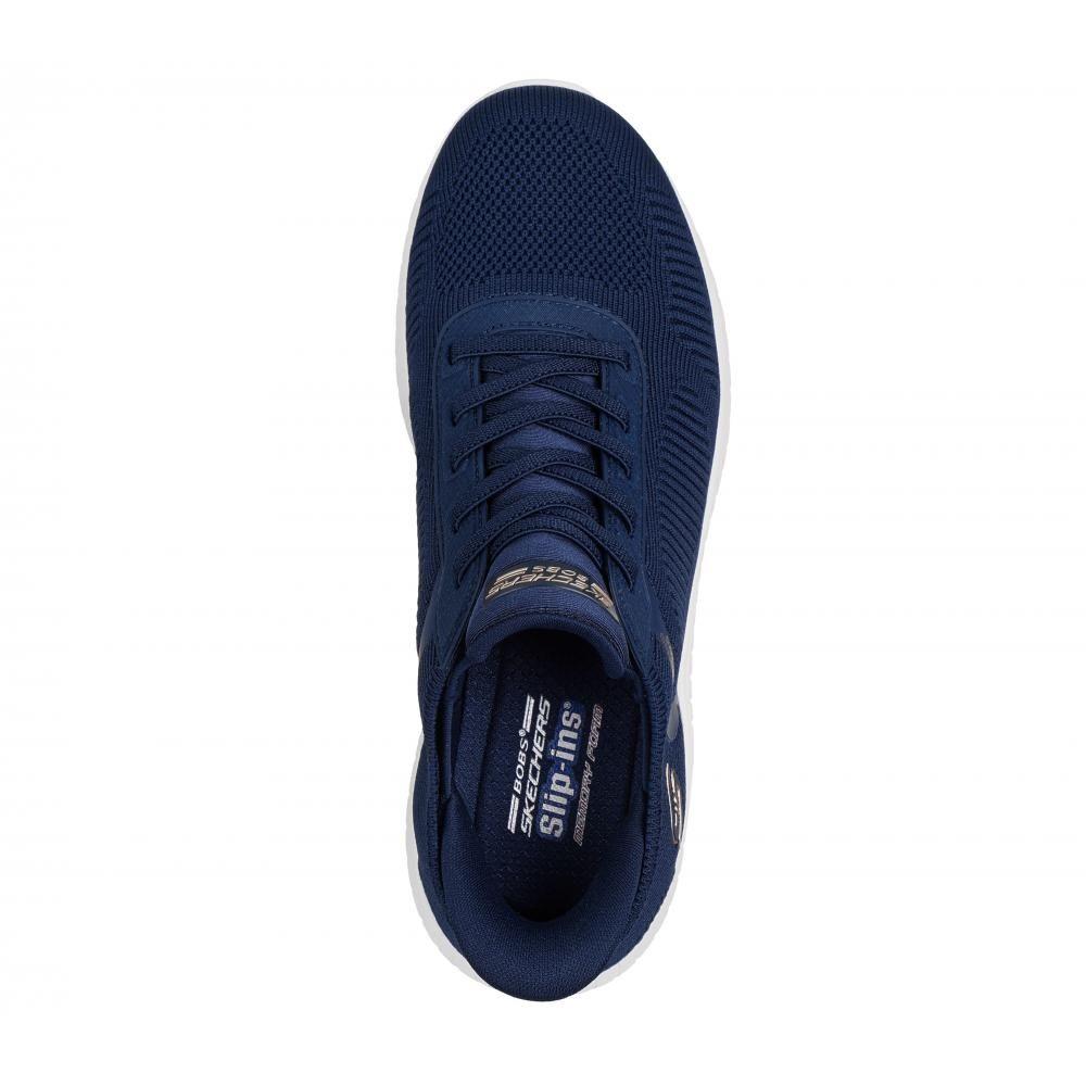 Zapatilla Mujer Bobs Squad Chaos Current Mu Azul Skechers-1