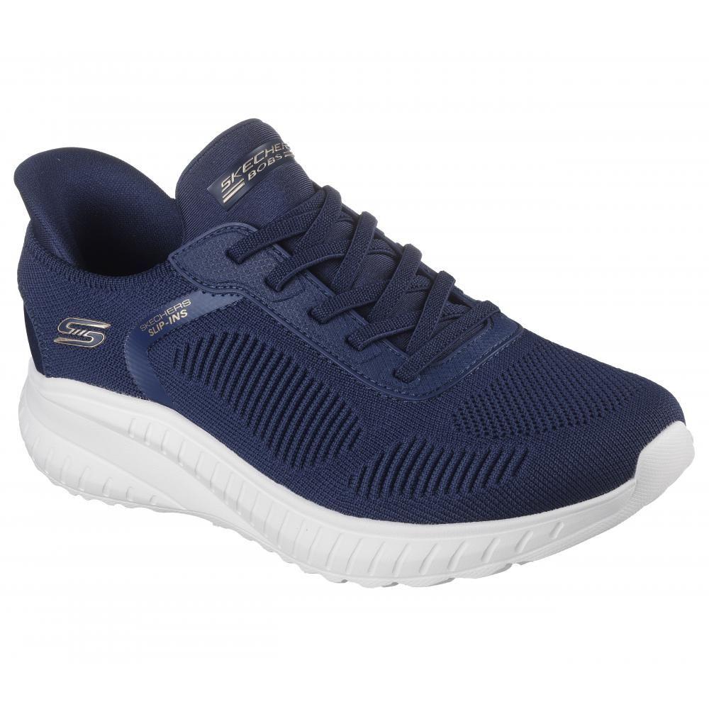 Zapatilla Mujer Bobs Squad Chaos Current Mu Azul Skechers-4