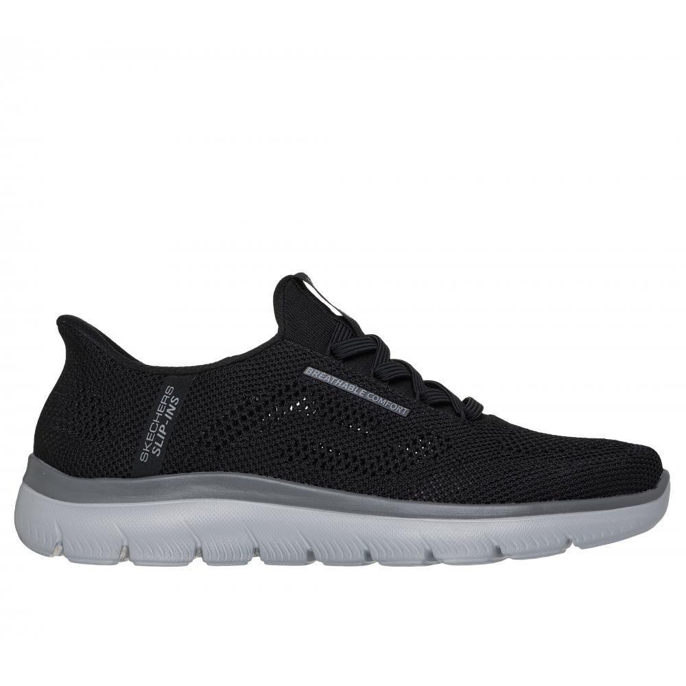 Zapatilla Hombre Summits Perfo Negro Skechers-0
