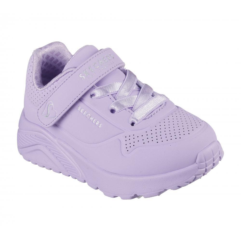 Zapatillas Girls-Infant Uno Lite Morado Skechers-4