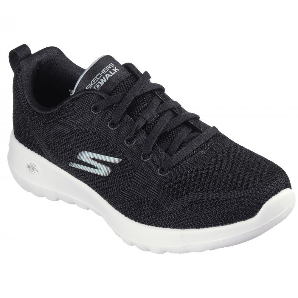 Zapatilla Mujer Go Walk Joy Violet Negro Skechers-4