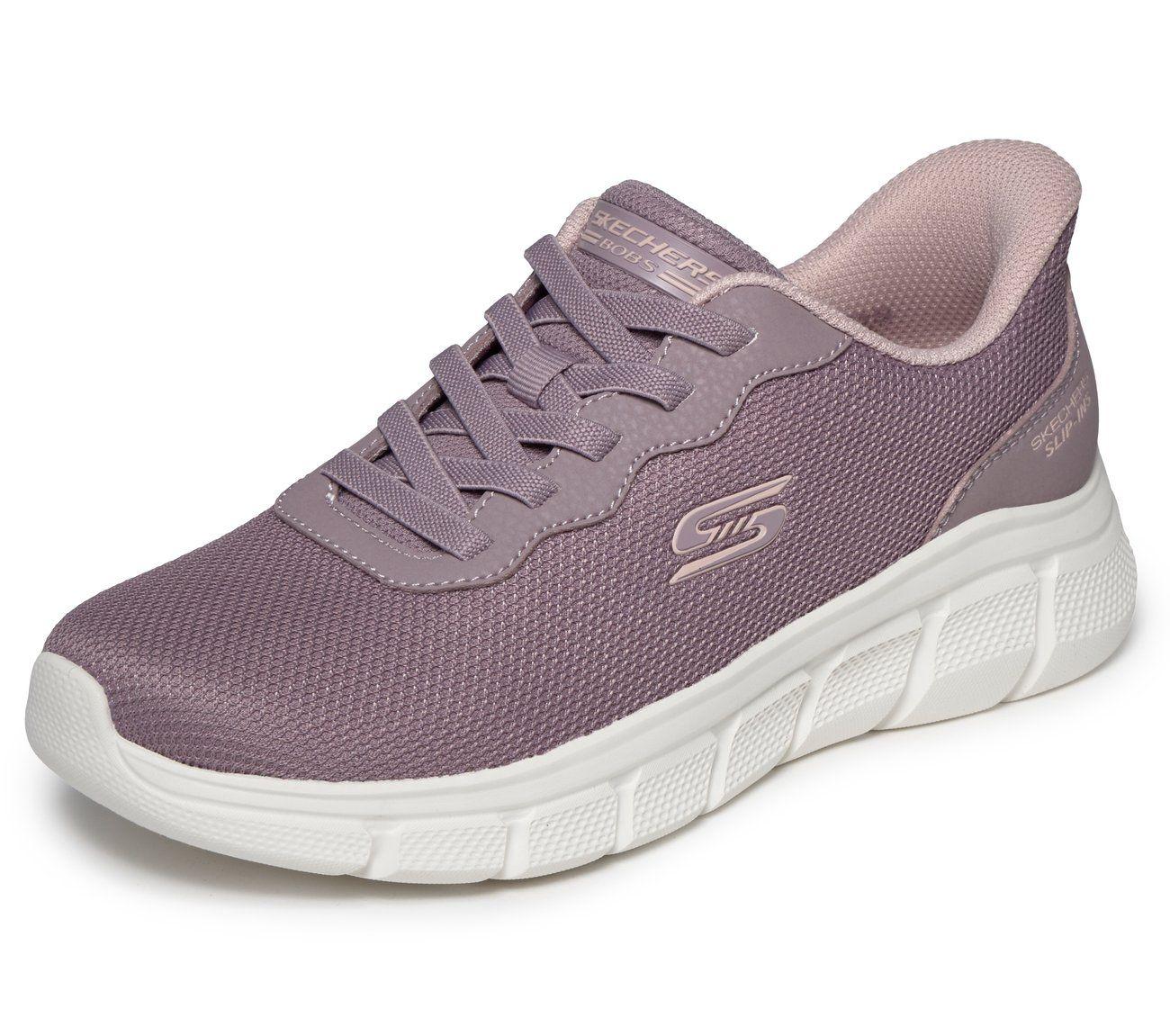 Zapatillas Mujer Slip-ins Bobs B Flex Lavanda Skechers-2
