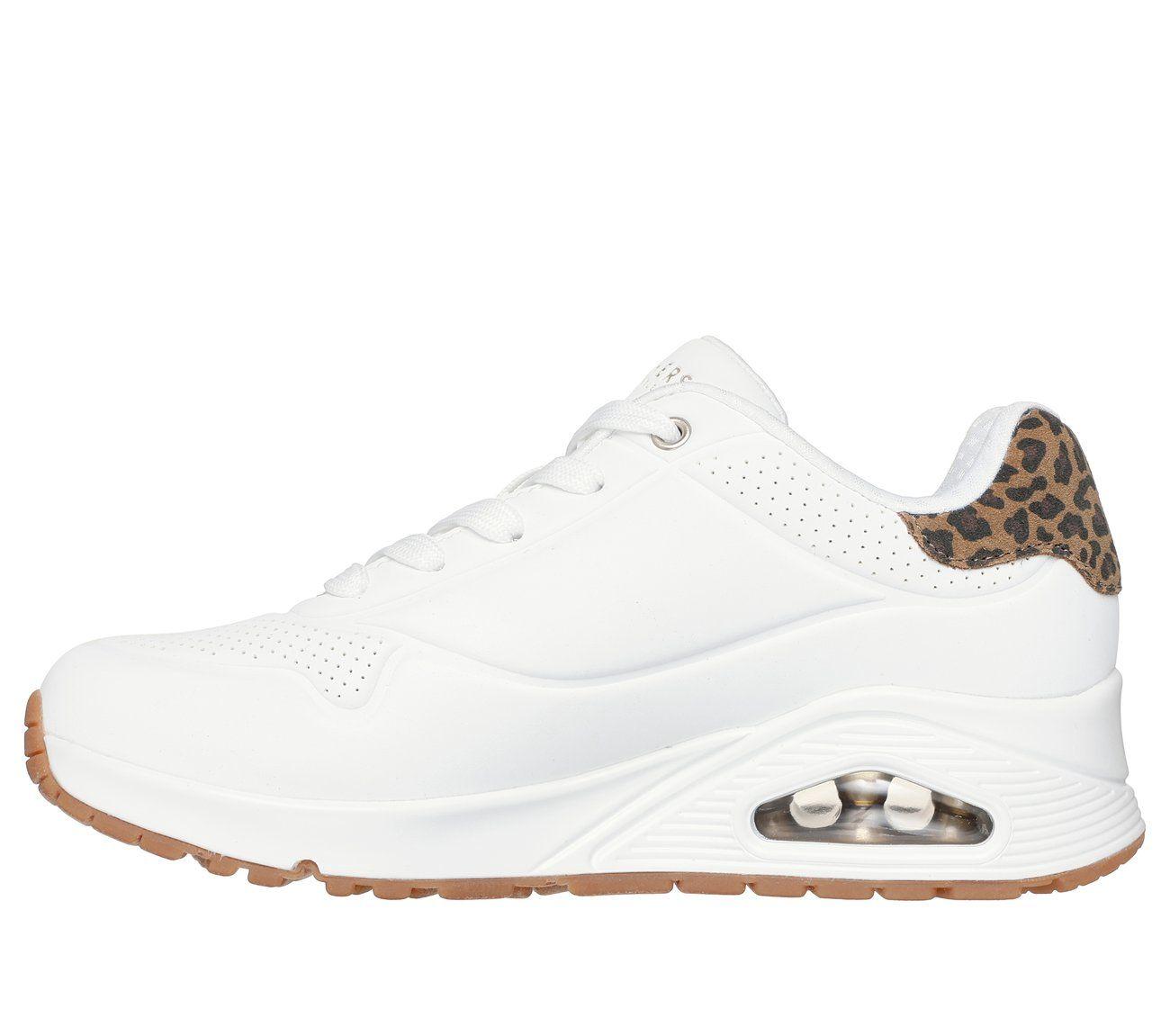 Zapatillas Mujer Uno Jungle Nite Blanco Skechers-4
