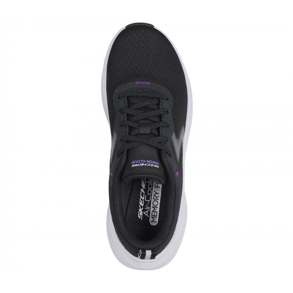 Zapatilla Mujer Skech Cloude Negro Skechers-1