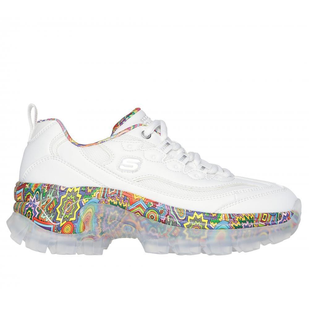 Zapatilla Mujer Hi-Ryze Deco Drip Blanco Skechers-0