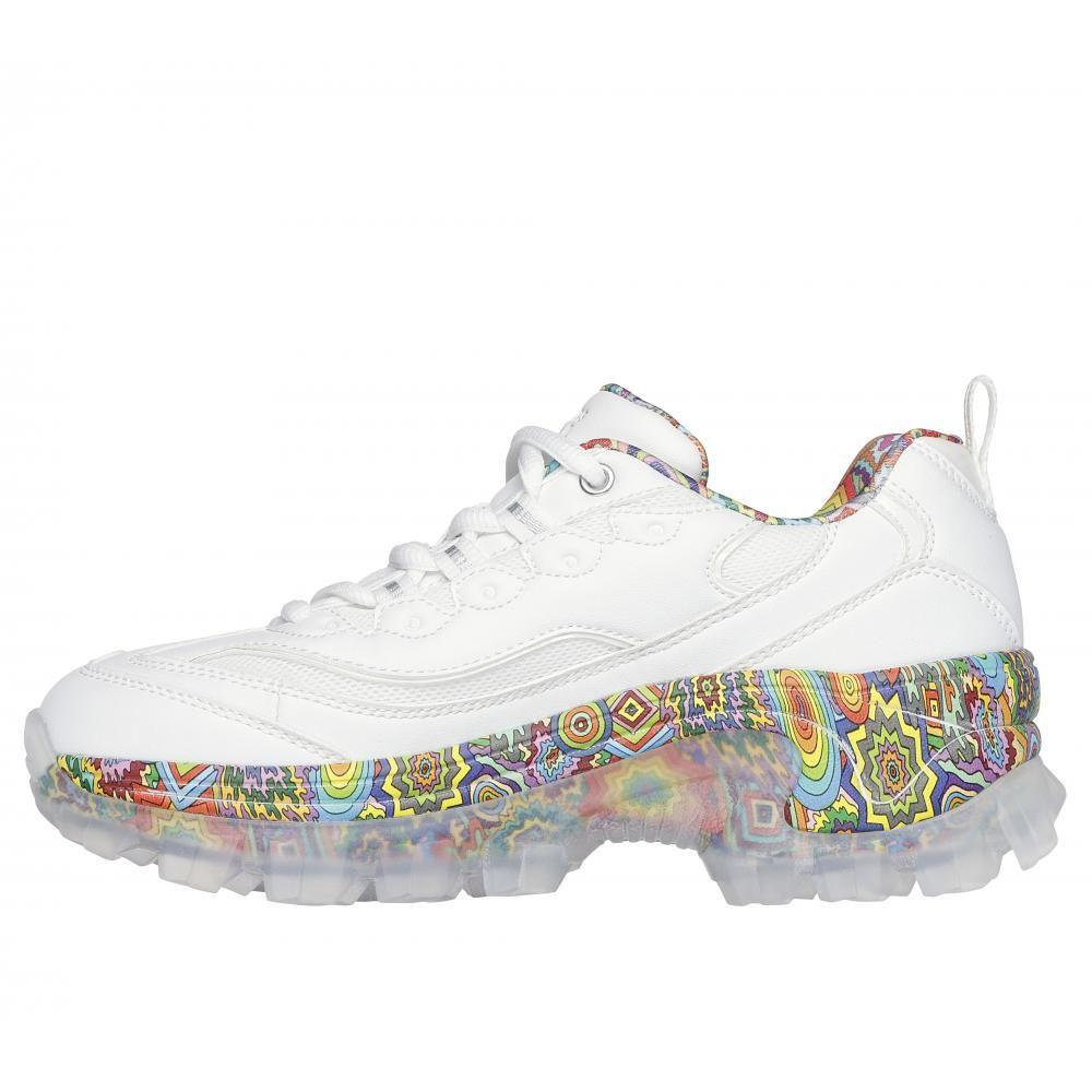 Zapatilla Mujer Hi-Ryze Deco Drip Blanco Skechers-3