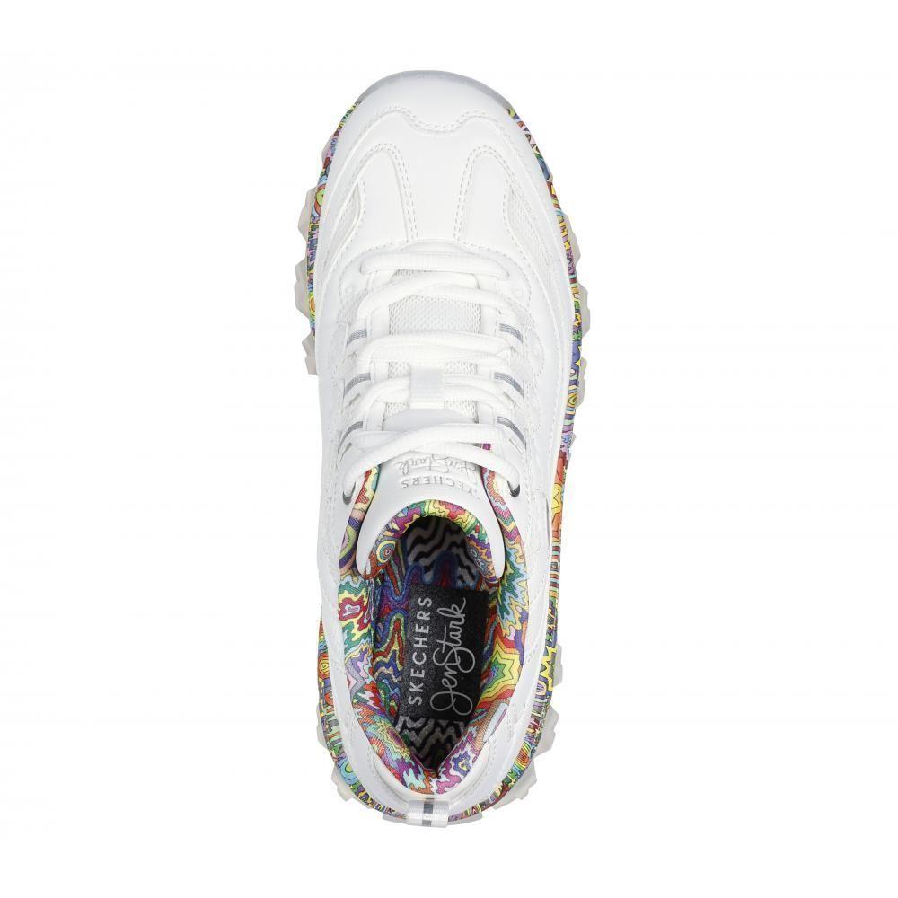 Zapatilla Mujer Hi-Ryze Deco Drip Blanco Skechers-1