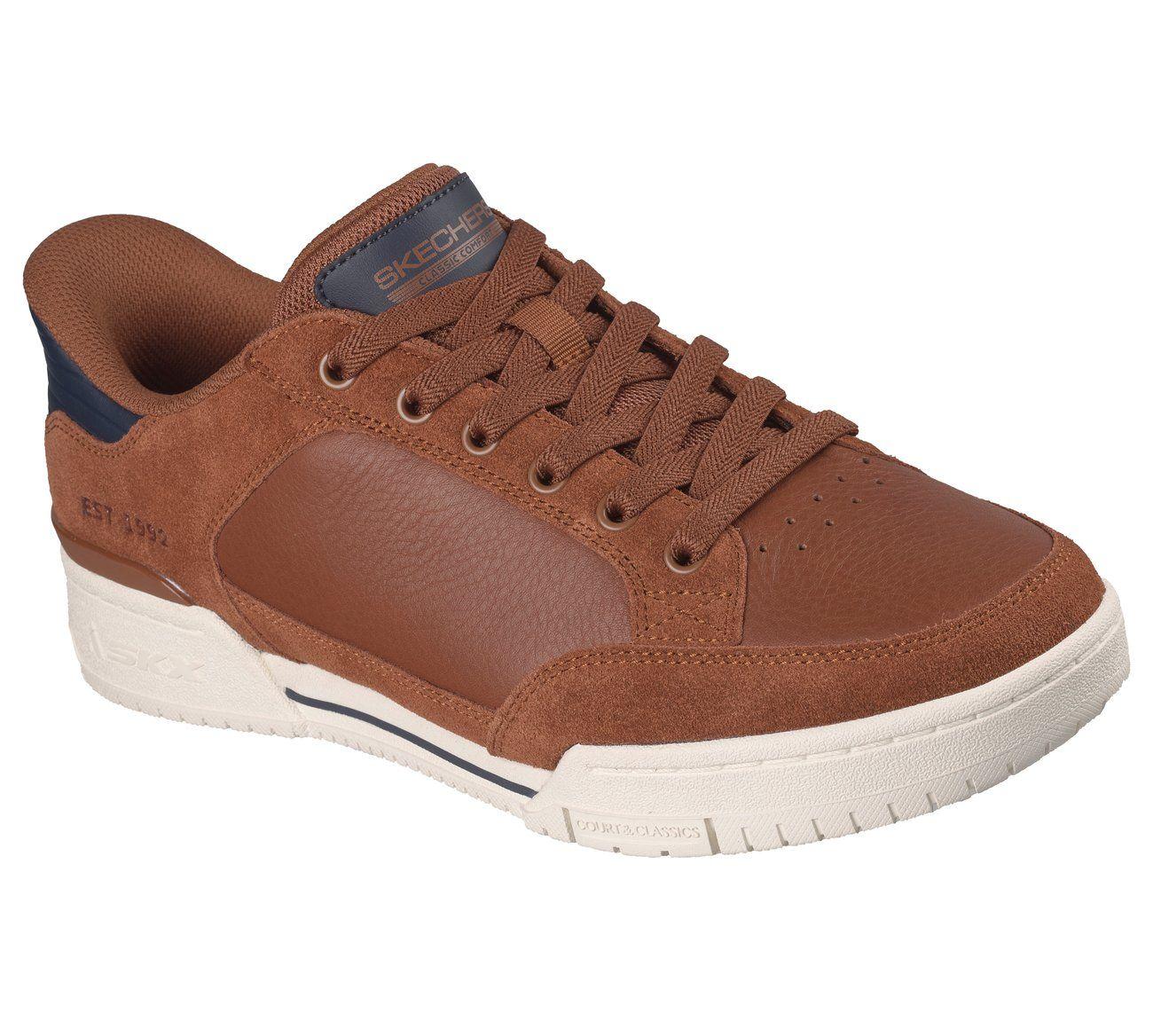 Zapatillas Hombre Slip-ins Recoil Persius Café Skechers-3