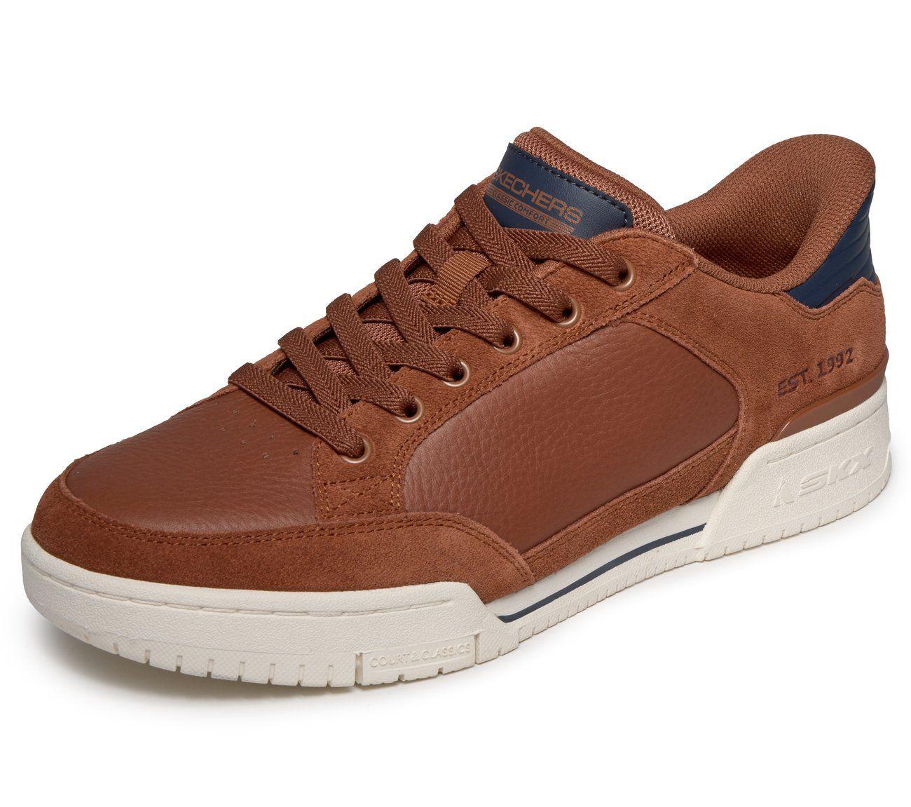 Zapatillas Hombre Slip-ins Recoil Persius Café Skechers-4