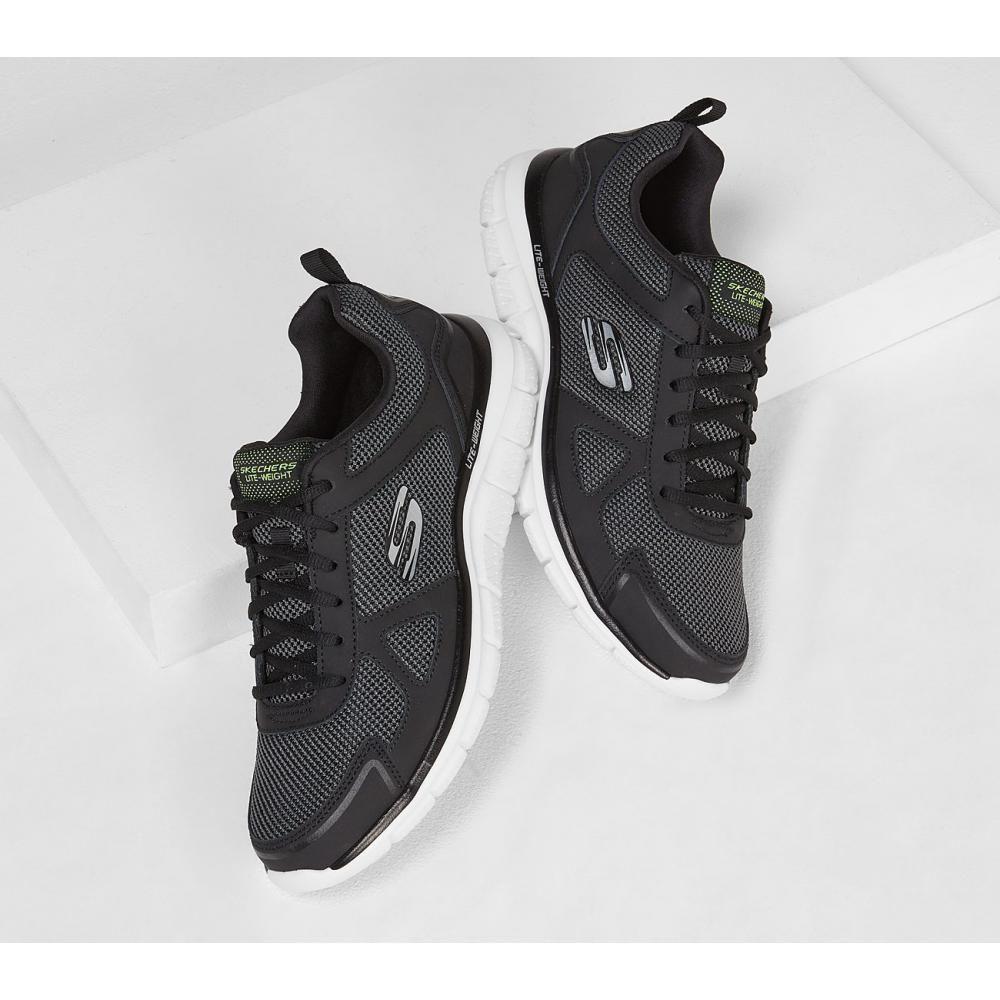 Zapatilla Hombre Track Negra Skechers-1