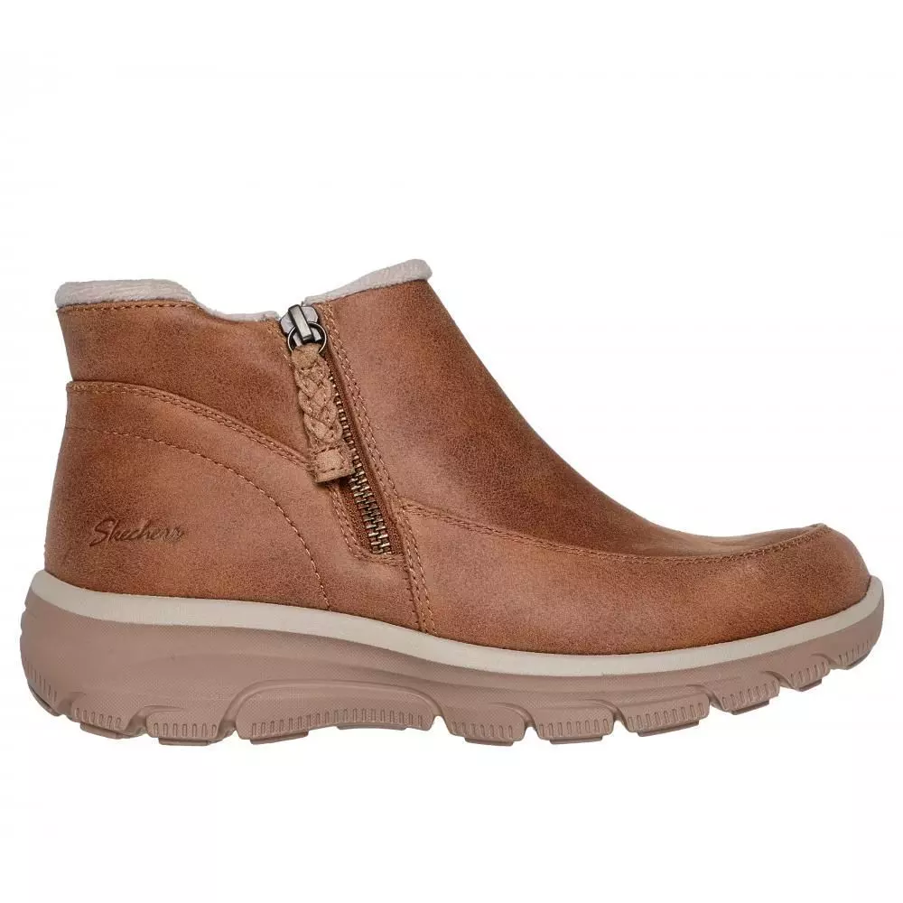 Botines Mujer Easy Going Into Fall Café Skechers-0