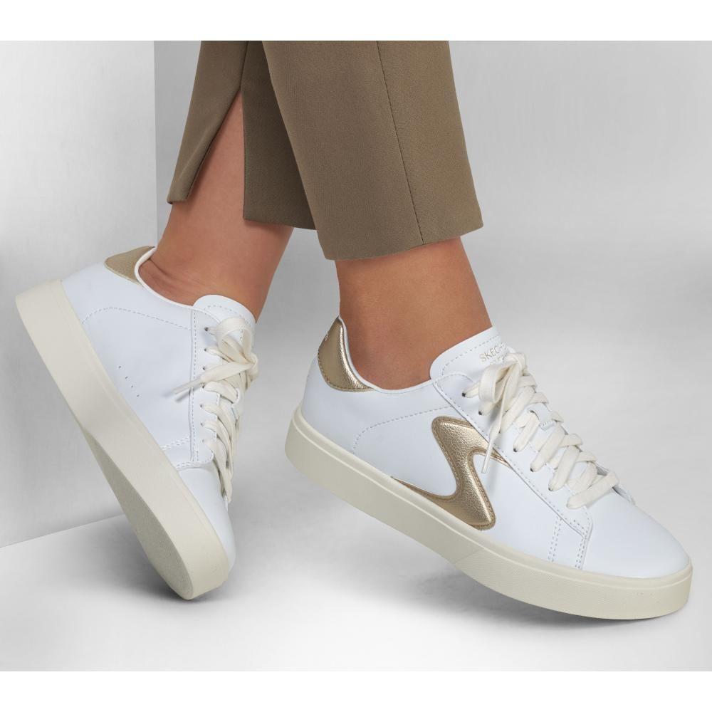 Zapatilla Mujer Eden LX Beaming Glory Blanco Skechers-1
