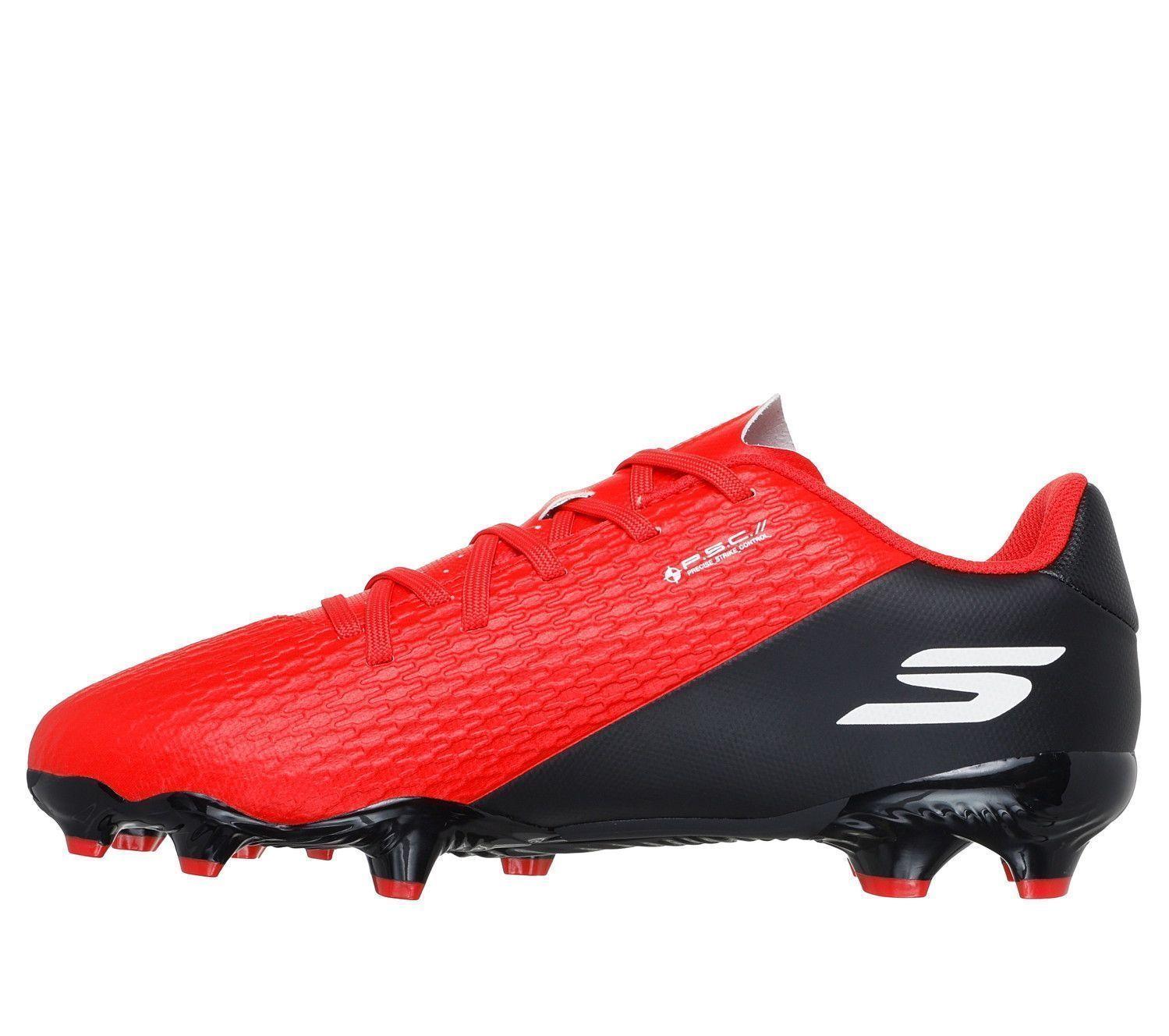 Zapatillas Fútbol Skechers Jr Youth Fg Niño Rojo-4