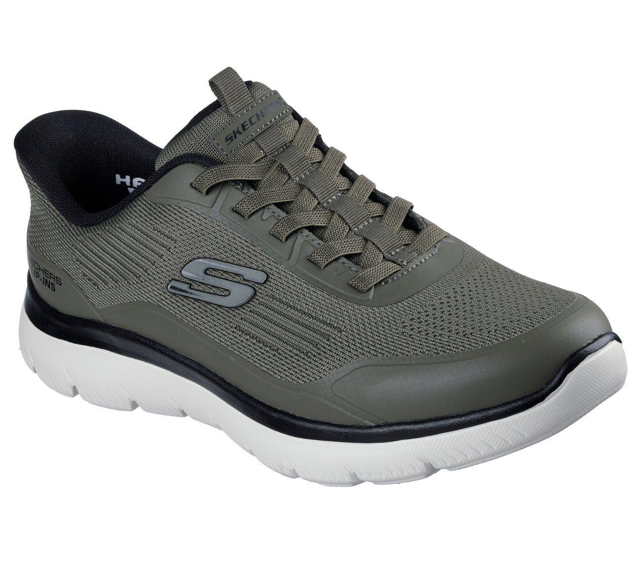Zapatillas Hombre Slip-ins Summits Leyter Verde Skechers-3