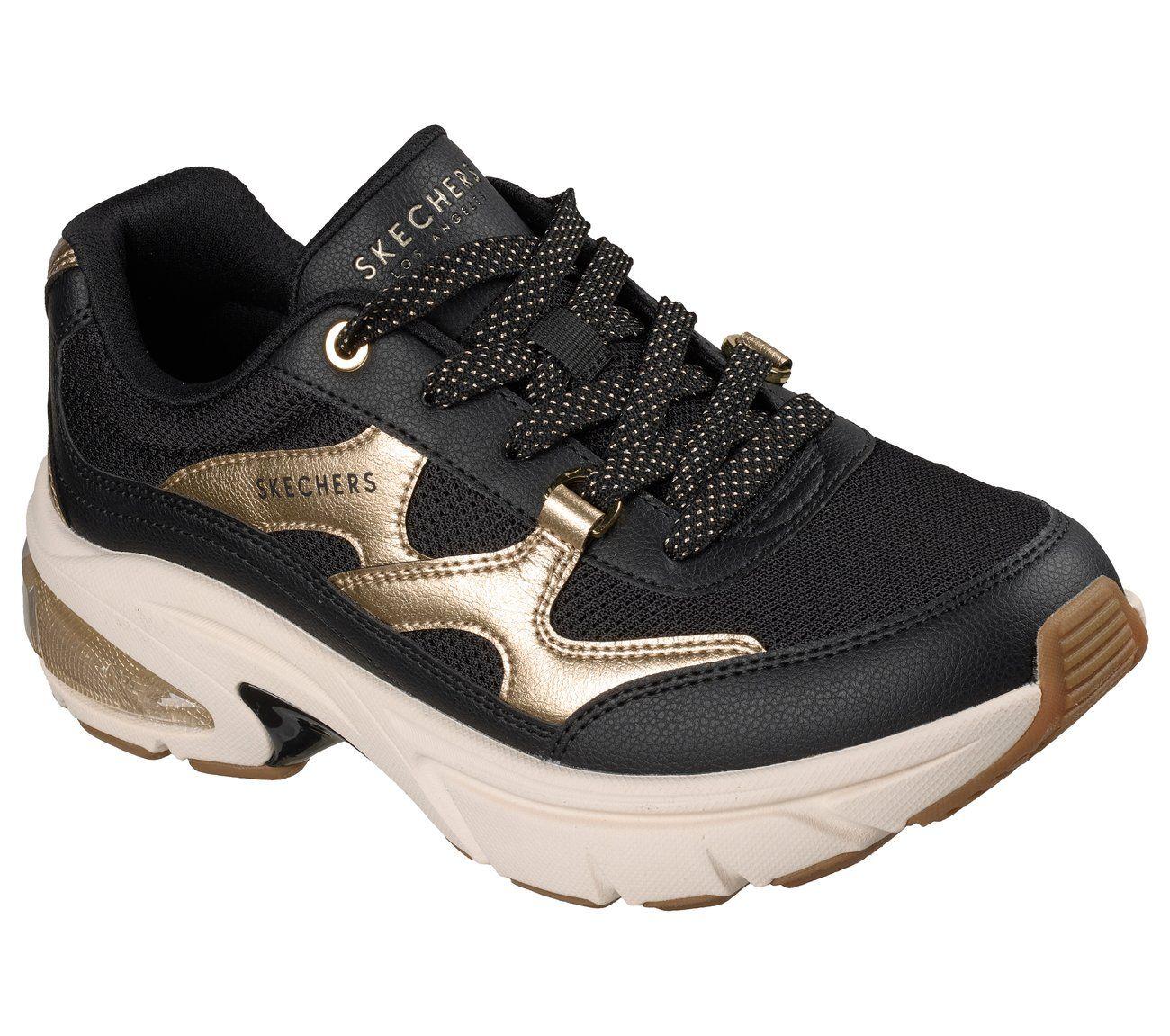 Zapatillas Mujer Shadow Negro Skechers-3