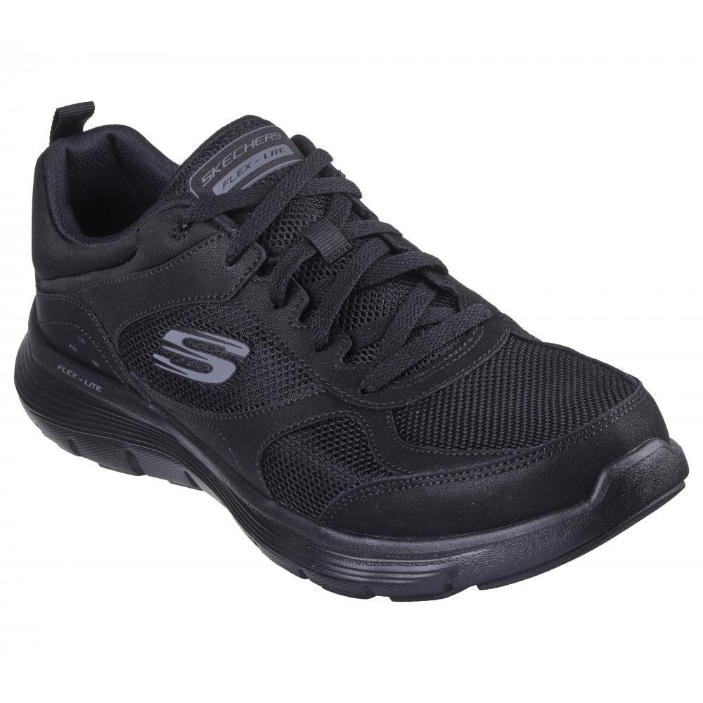 Zapatilla Hombre Flex Advantage 5.0 Negra Skechers-4