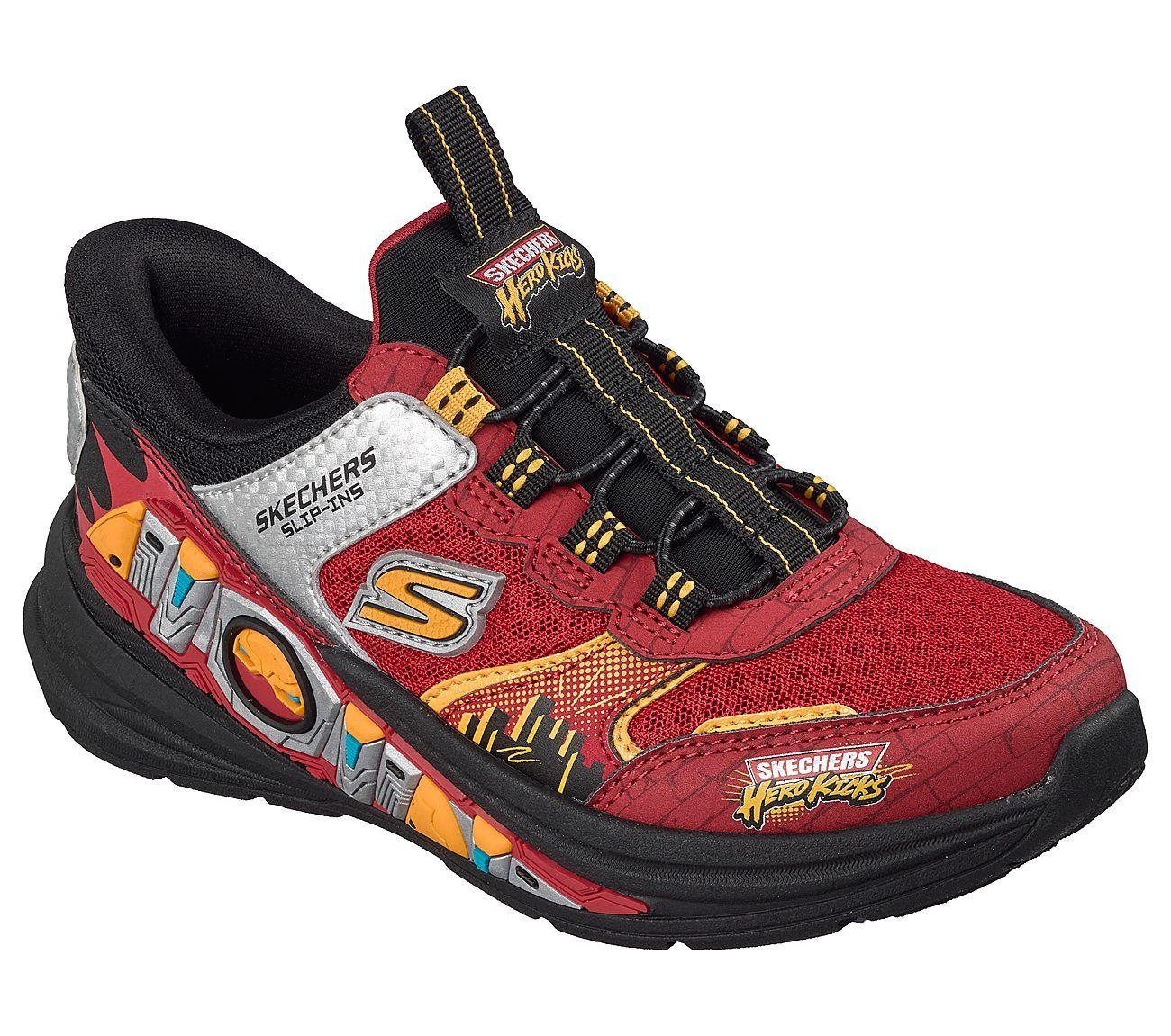 Zapatillas Skechers Niño Slip-Ins Hyper-Quest Rojo-4
