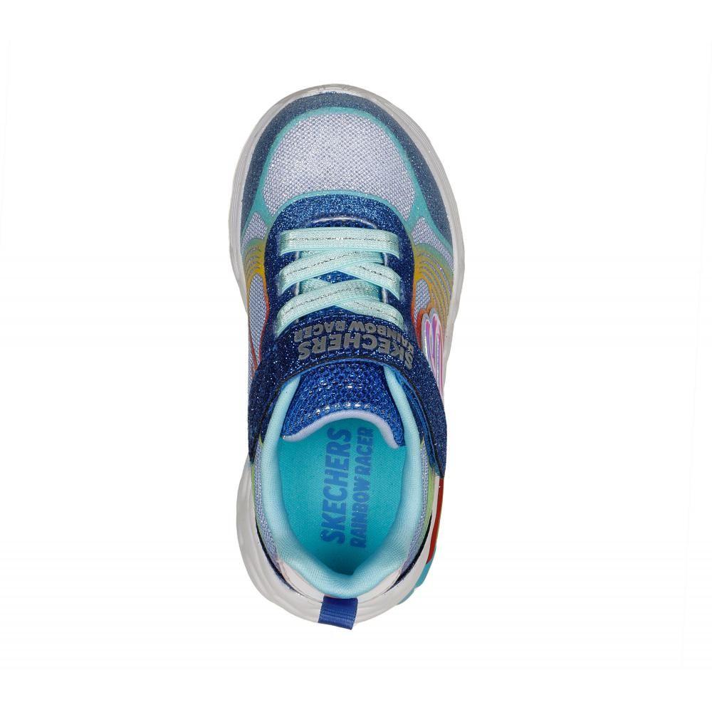 Zapatilla Niña Rainbow Racer Nova Blitz Negro Skechers-1