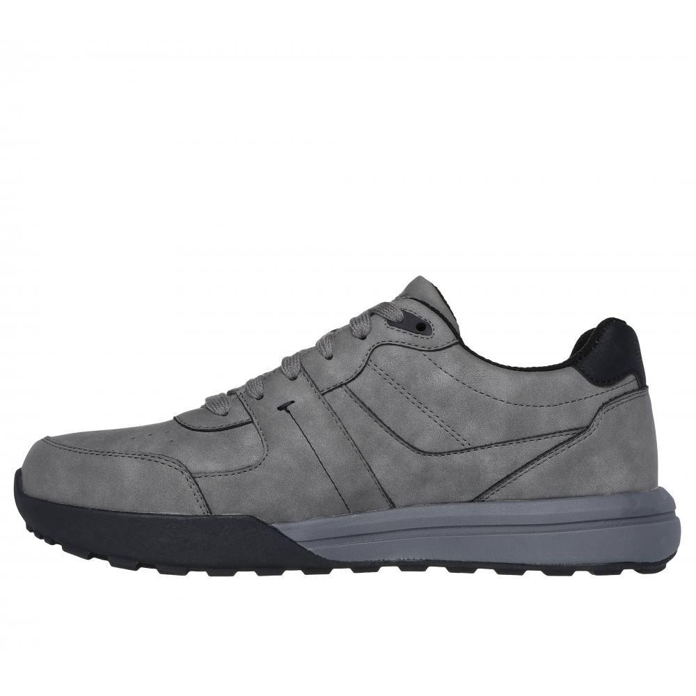 Zapatilla Hombre Netson Gander Gris Skechers-3