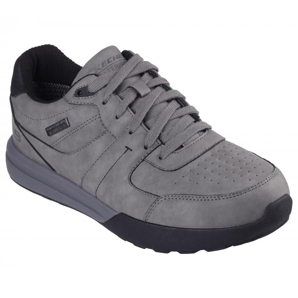 Zapatilla Hombre Netson Gander Gris Skechers-4