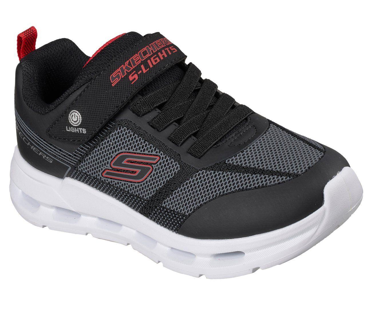 Zapatillas Niño Glide-Step Lights Negro Skechers-3