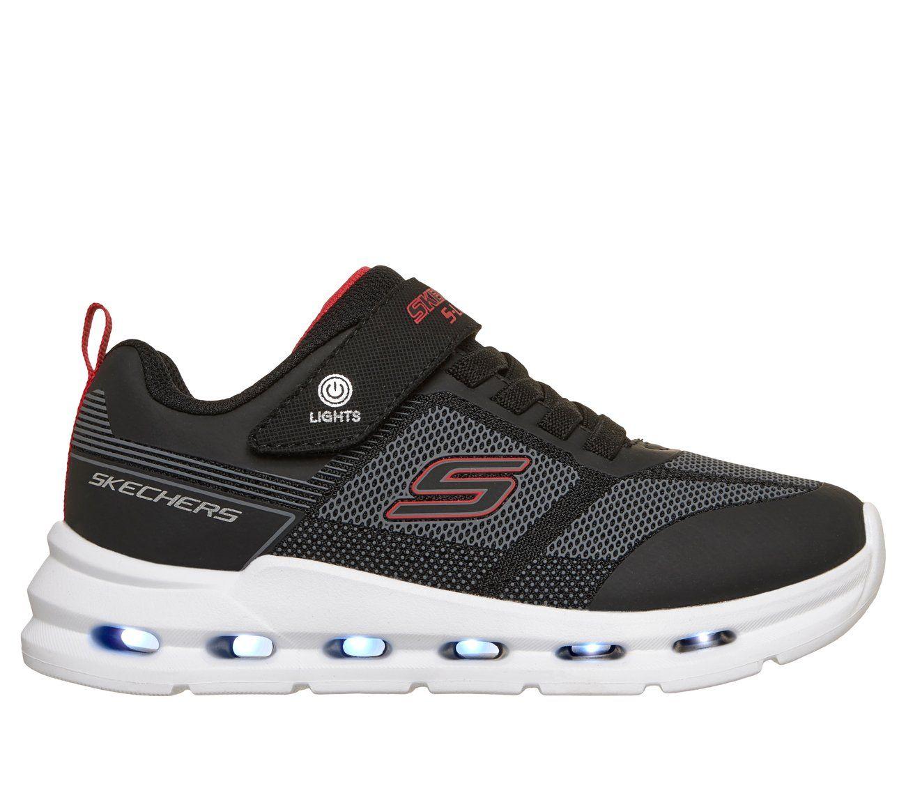 Zapatillas Niño Glide-Step Lights Negro Skechers-4
