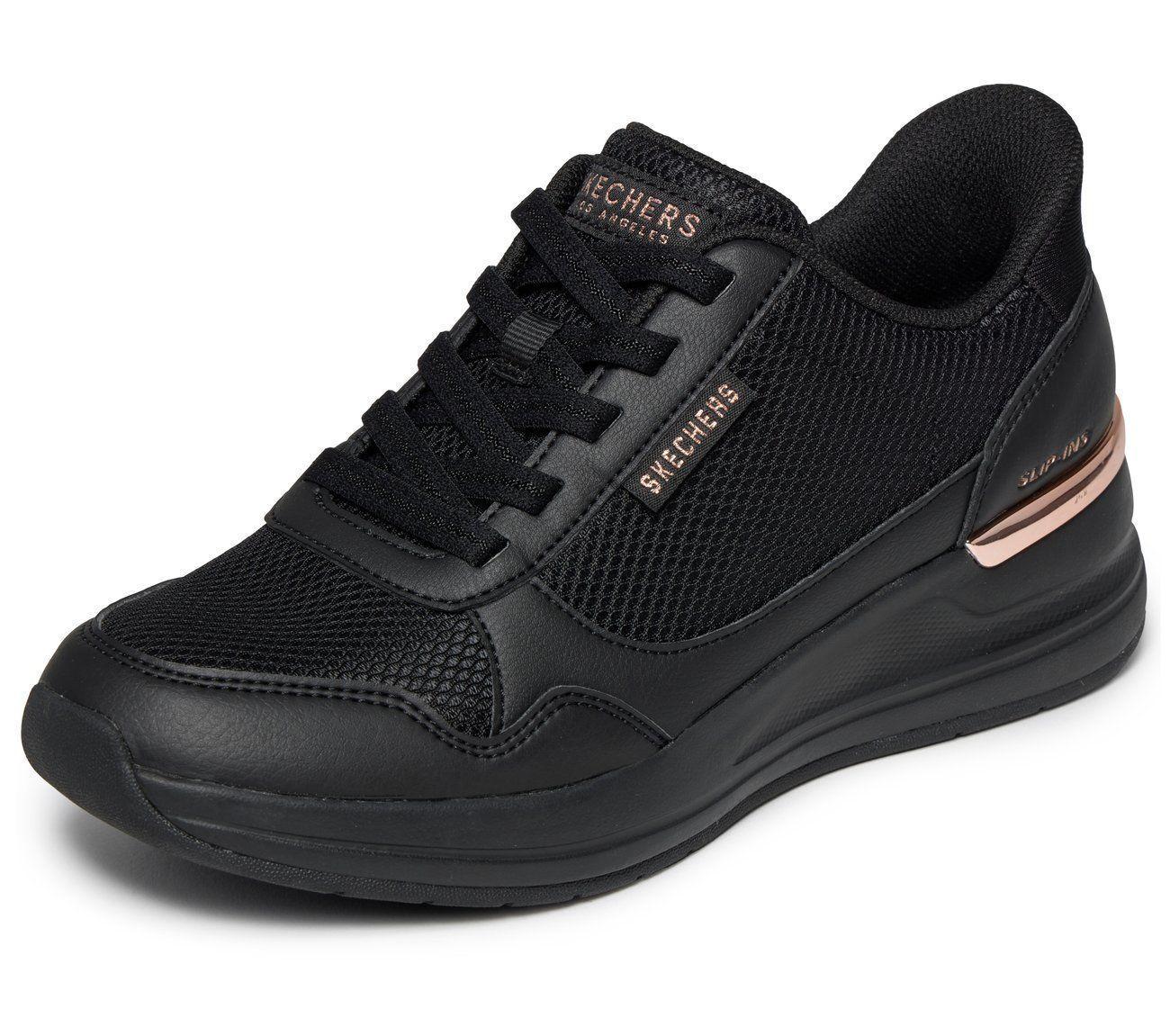 Zapatillas Mujer Slip-ins Billion 2 Negro Skechers-4