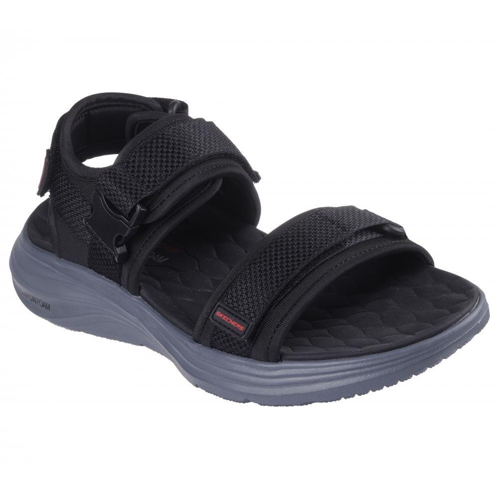 Sandalia Hombre Vapor Foam Sandal Trayzo Negro Skechers-4