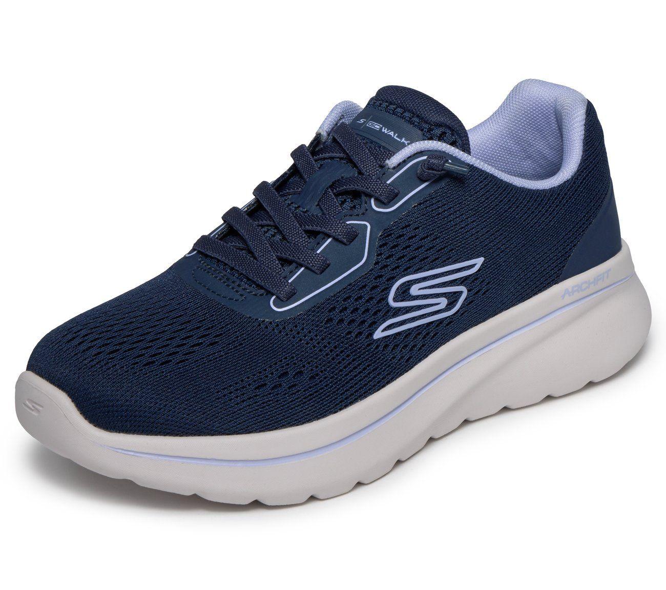 Zapatillas Mujer Go Walk Arch Fit N-Joy Ellie Azul Skechers-4
