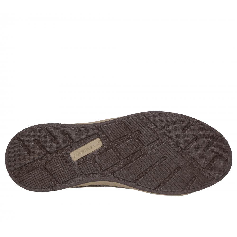 Zapato Hombre Cavell Hensley Café A Skechers-2
