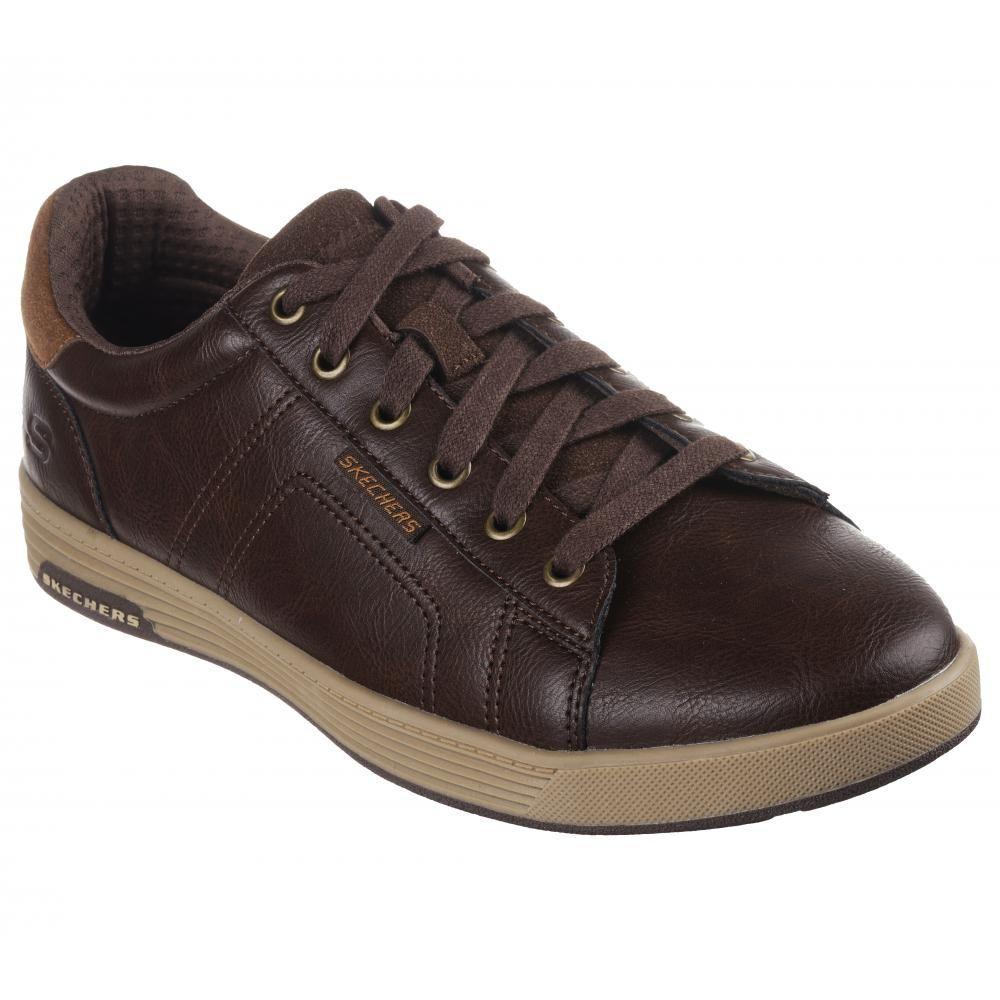 Zapato Hombre Cavell Hensley Café A Skechers-4