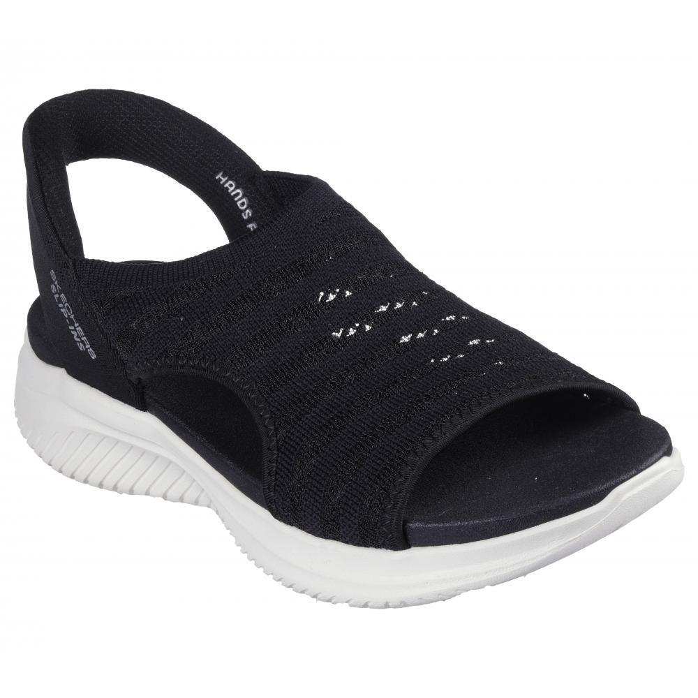 Sandalia Mujer Skechers Slip-ins: Ultra Flex 3.0 Negra-4