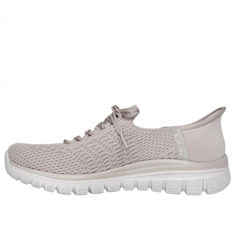 Zapatilla Mujer Graceful First Blush Beige Skechers-3