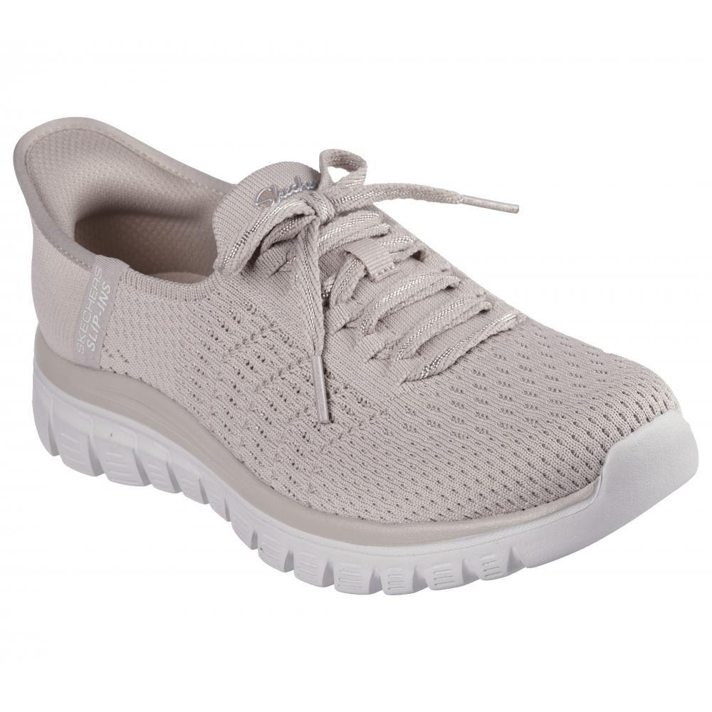 Zapatilla Mujer Graceful First Blush Beige Skechers-4