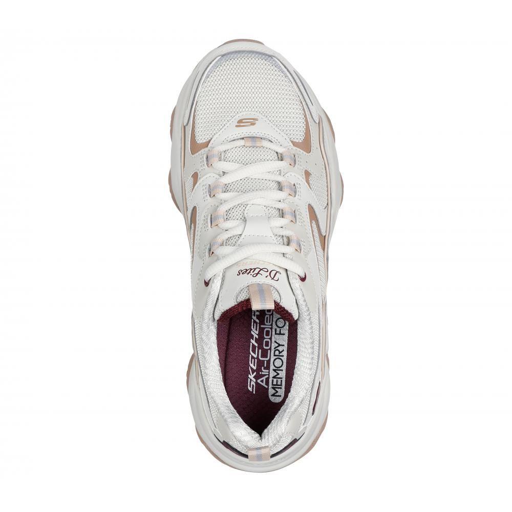 Zapatilla Mujer D'lites 5.0 Upgraded Blanco Skechers-1