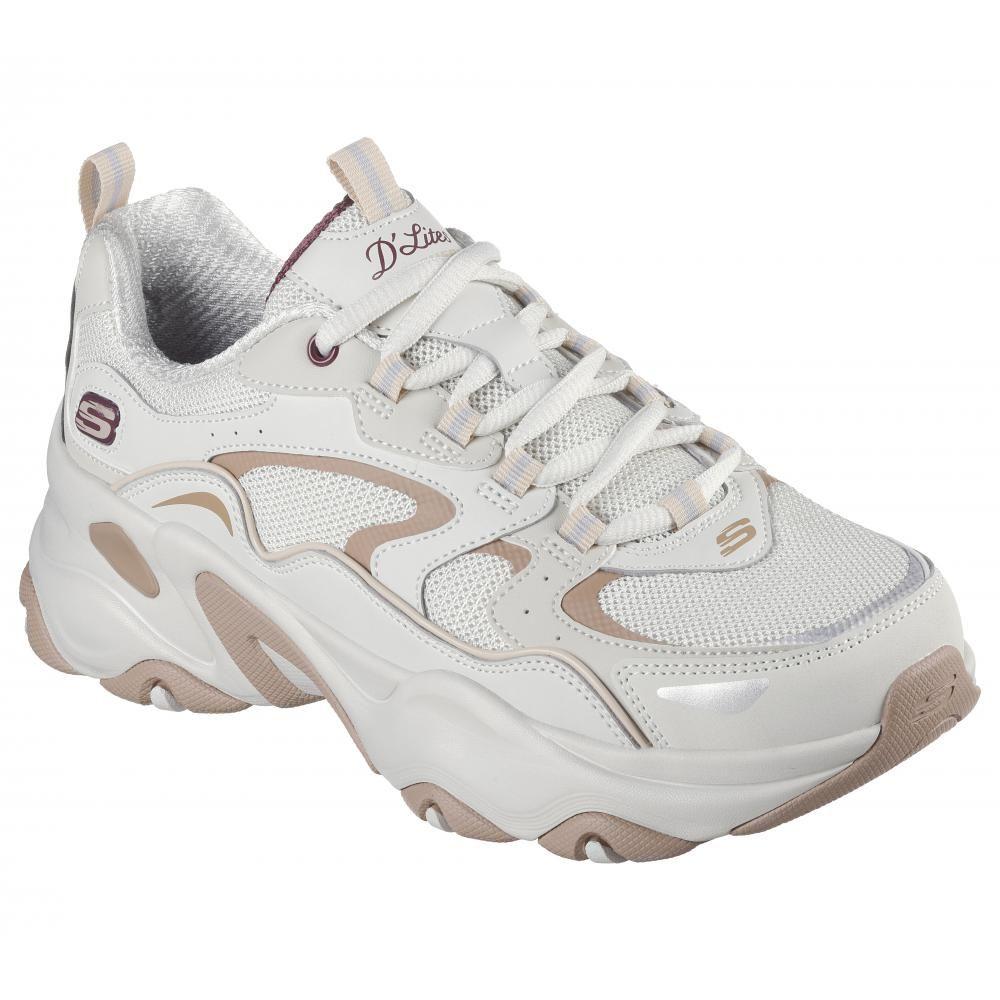 Zapatilla Mujer D'lites 5.0 Upgraded Blanco Skechers-4