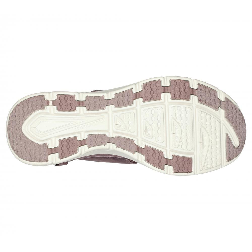 Sandalia Mujer D'Lux Walker Fresh Outlook Morado Skechers-2
