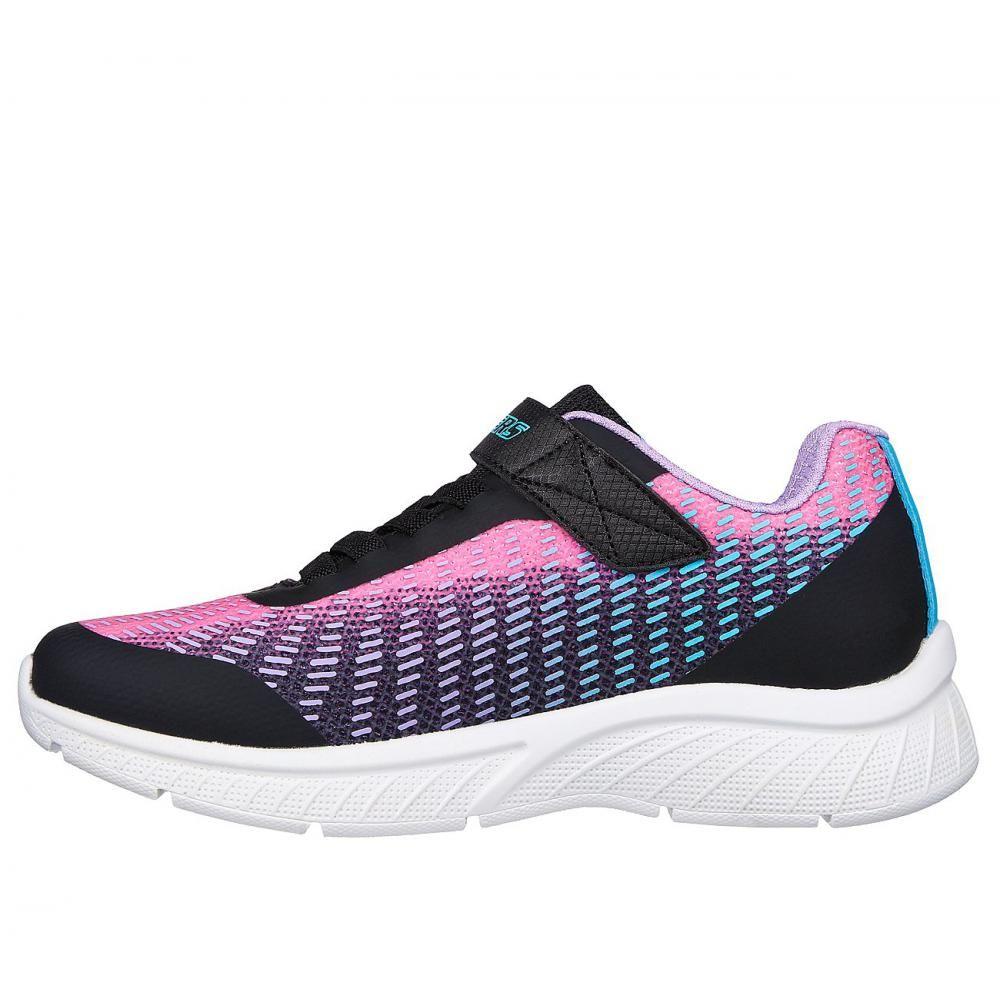 Zapatilla Niña Microspec Plus Negro Skechers-2